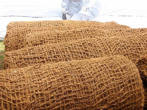 Rollos de malla de coco red ecológica